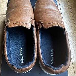 Boys Nautica Slip Ons